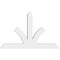 Ekena Millwork Richland Architectural Grade PVC Gable Bracket, 72"W x 45"H x 4"D x 6"F, 15/12 Pitch GBP072X45X0406RIC00 - alternate 5
